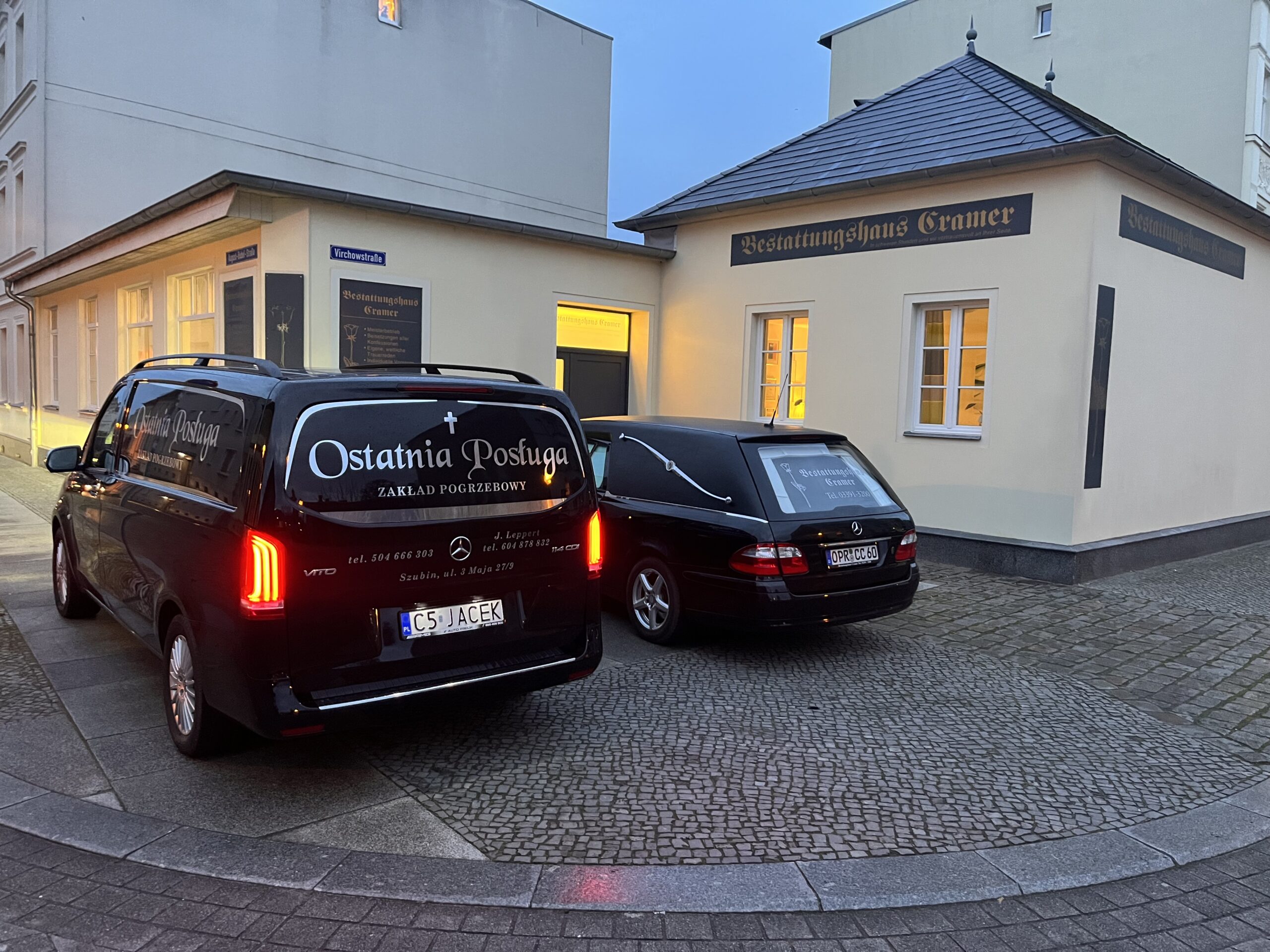 transport zmarłych